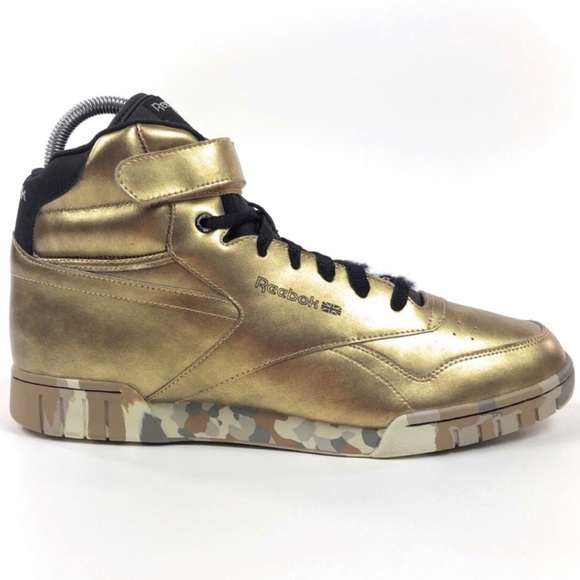 reebok gold shoes